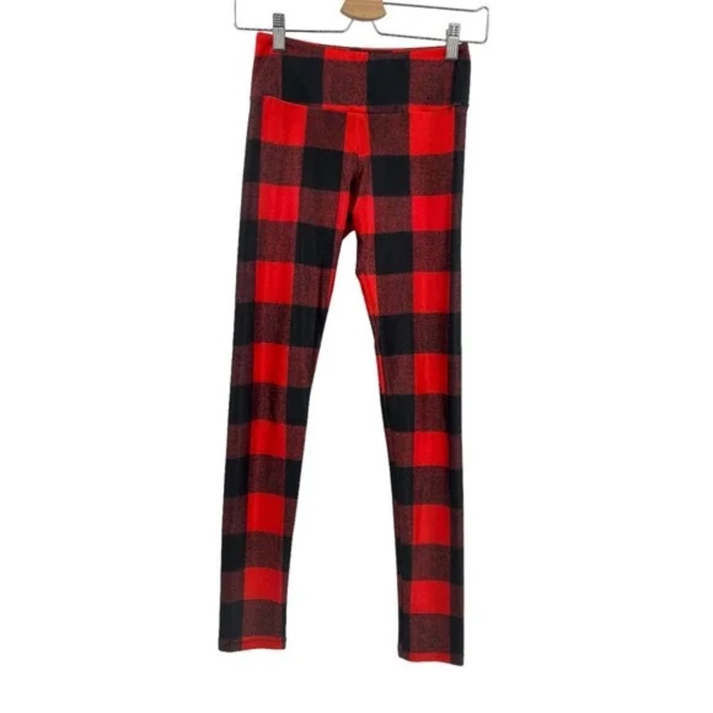Gold sheep red/black flannel pattern